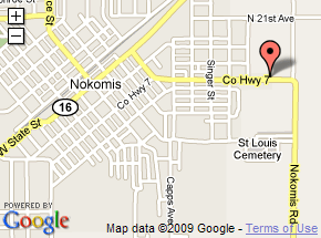 Map of Nokomis
